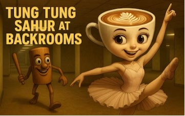Tung Tung Sahur at Backrooms